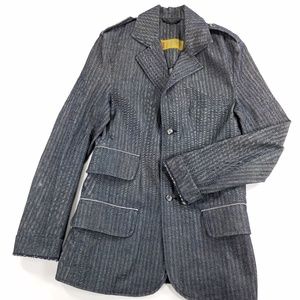 Ervin Geoffrey Denim Jacket Blazer Suit